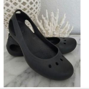 Croc flats size 7